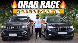 DRAG RACE: Mahindra Scorpio N vs Mahindra XUV700 - shocking results 🔥