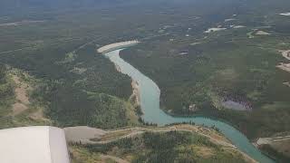 Landing in Whitehorse Yukon September 4th, 2023