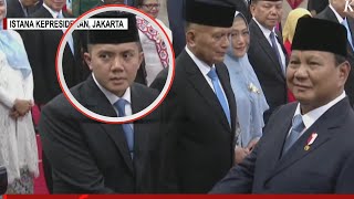 Begini Ekspresi Mayor Teddy saat Bersalaman dengan Presiden Prabowo Usai Pelantikan