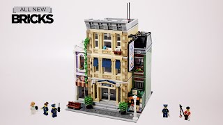 Lego Modular 10278 Police Station Speed Build