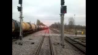 Riga-Krustpils railway line / Ж.д. линия Рига-Крустпилс