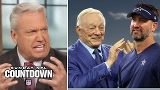 Sunday NFL Countdown | Damn! - Rex Ryan RIPs Jerry Jones \u0026 Cowboys for the hire of Schottenheimer