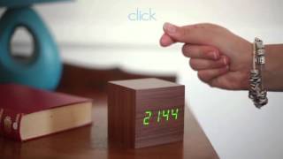 Gingko CUBE Click Clock Video