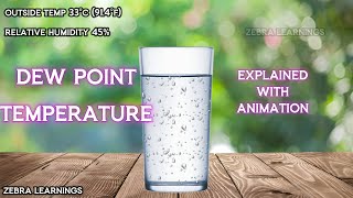 Dew Point Temperature Explained | Animation | #hvac #hvacsystem