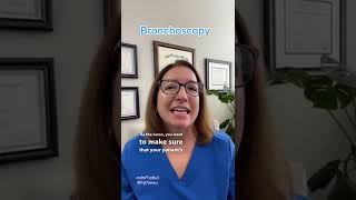 Cathy Parkes BSN, RN, CWCN, PHN  shares important information regarding bronchoscopies.