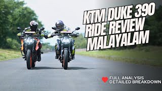 2024 KTM DUKE 390 Detailed Review in MALAYALAM | More power than the BS3?