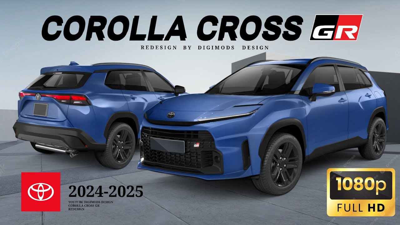 ALL NEW TOYOTA COROLLA CROSS GR 2024-2025? REDESIGN | Digimods DESIGN ...