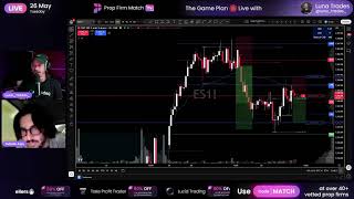 LIVE Futures Trading | London & New York Session | Prop Firm Match TV