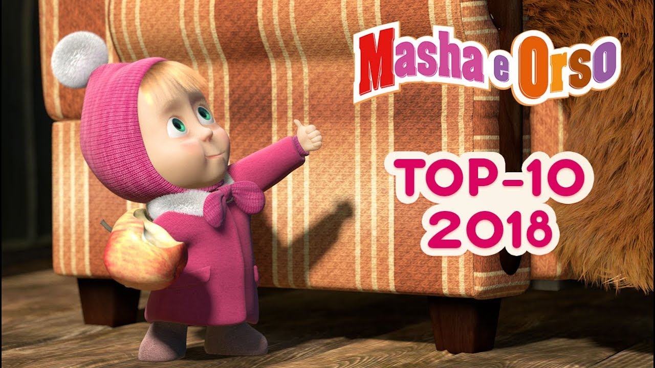 Masha e Orso - Top 10 🎬 I Migliori Episodi Del 2018 - Cartoni animati per bambini’ Masha e Orso - Top 10 🎬 I Migliori Episodi Del 2018 - Cartoni animati per bambini
