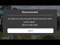 How To Fix - Roblox - Disconnected - An Http Error Has Occurred - Error Code 529 - Windows 10 / 8 /7