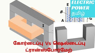 Core type Vs Shell type Transformer in Tamil