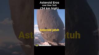 Asteroid Jatuh Kebumi😱😱 #short #shortsvideo #shorts #viral #fypシ