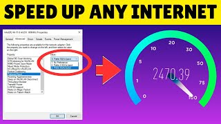 How To Speed Up Any Internet Connection On Windows 10/11 PC (REALLY EASY)