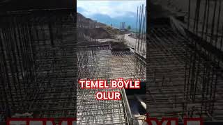 TEMEL BÖYLE OLUR #inşaat #2025 #home #maliyet #architecture #güncel #design #satılık #santiye #borsa