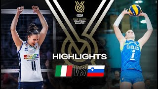 🇮🇹 ITA vs. 🇸🇮 SLO - Highlights | Women's OQT 2023