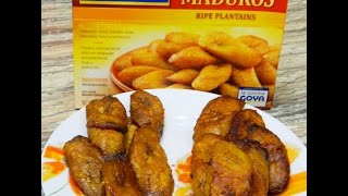 Sweets reviews and taste tests Goya Maduros!