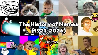 Evolution Of Memes (1921-2026) | (Updated)