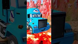 Amazing Dinoco Truck VS Lightning McQueen 🔥