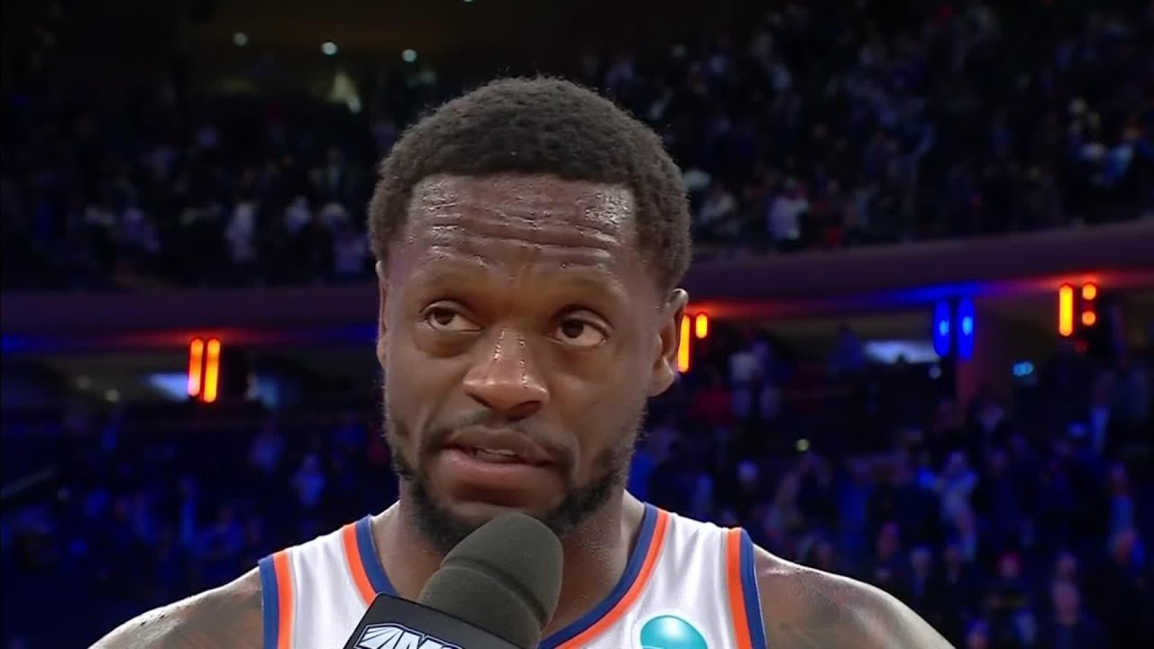 Julius Randle Applauds OG Anunoby's Debut Performance In Knicks' W ...