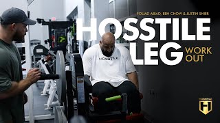 Fouad Abiad, Justin Shier & Ben Chow Crush Legs at Labrada Gym