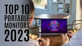 Top 10: Best Portable Monitors of 2023 / Touch Screen Laptop Monitor, Travel Computer Display