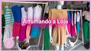 Arrumando a loja, enquanto converso com vocês | AuroraStore