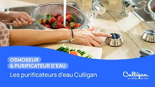 Les purificateurs d'eau Culligan