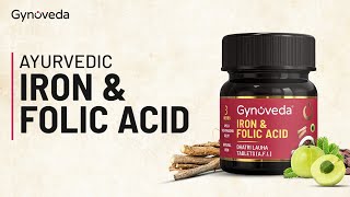 Gynoveda Iron and Folic Acid Tablet | Gynoveda Ayurvedic Product