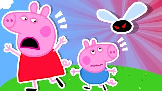 Go Away Bugs! The Cheeky Fly Song ✋ Peppa Pig Nursery Rhymes and Kids Songs