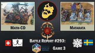 T9A - Battle Report #293: Ogre Khans vs Warriors of the Dark Gods (ETC 2023)