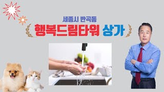 세종시 4-1생활권 반곡동 '행복드림타워' 상가를 소개하겠습니다. 부동산의 맥가이버를 꿈꾸는 양현규 공인중개사입니다. 상담전화 : 010-5077-7574