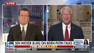 Wicker Joins Neil Cavuto to Discuss President Biden's Call with Vladimir Putin