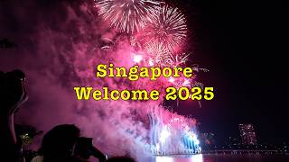 2025 Countdown Fireworks at Kallang River #singapore #fireworks #countdown #kallang #river