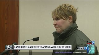 Landlady charged for scamming would-be renters