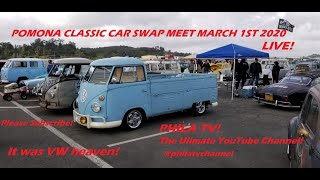 POMONA VW \u0026 CLASSIC CAR SWAP MEET LIVE  PHILA TV!