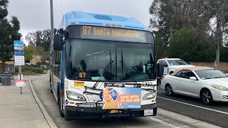 OCTA Route 87 Northbound: Laguna Niguel to Rancho Santa Margarita (Full Route)