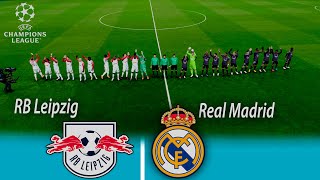 RB Leipzig vs. Real Madrid - Champions League 23/24 RO16 1st Leg Match