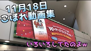 【東京ディズニーリゾート】11月18日こぼれ動画集！！