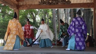 伝承400年記念奉納神楽　浅草流松尾神楽『五方礼始』