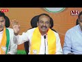 🔴live bjp mp etela rajender press meet bjp telangana nhtv