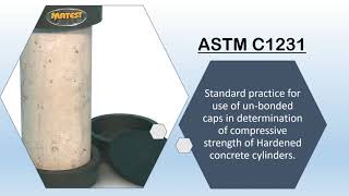 ASTM C1231 | Standard Practice for Use of unbounded Rubber Pads for Compressive Strength of Concrete