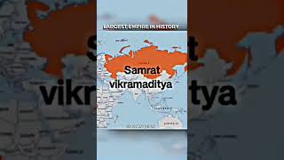 Largest empire in history | Vikram Aditya The legend 🚩🔥 #shorts #snatandharm