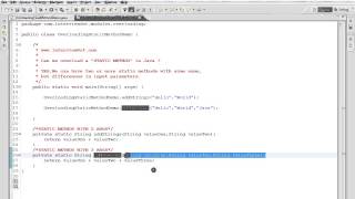 IN JAVA CAN WE OVERLOAD STATIC METHOD DEMO