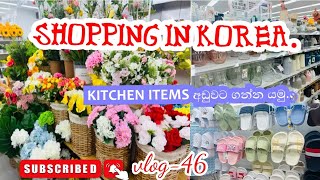 Daiso shopping south korea/ කොරියාවේ අඩුම මිලට බඩු ගන්නනම් දයිසෝ එක තමයි🫶🏻🇰🇷