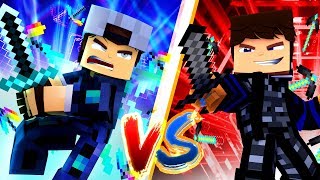 Minecraft: ITENS AVARITIA vs ITENS BEDROCK !!