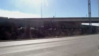 UP #7080 Leads A Northbound Grain Train Past TTM