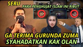 GURUNDA ZULKIFLI M ABBAS DIBURU POLIKARDUS BARISAN SAKIT HATI PENGHUJAT ISLAM, KORESH PASANG BADAN