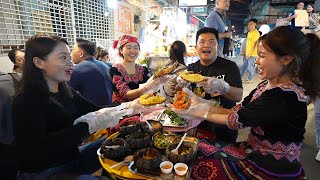 Về Sài Gòn cùng Ái Mí Bếp Trên Bản A Hải Sapa TV ăn Tôm hùm nướng 4 Vị ở Chợ đêm ẩm thực Hồ Thị Kỷ