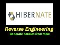 Generate hibernate entities from table using eclipse