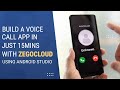Build a Voice Calling App in Android Using ZEGOCLOUD (Step-by-Step Tutorial) | Android Studio